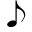 Spinning Eighth Note